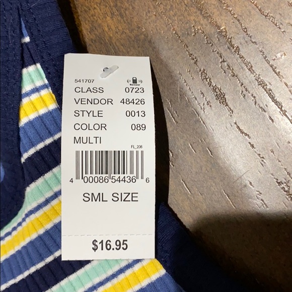 Striped tank top - Picture 3 of 3